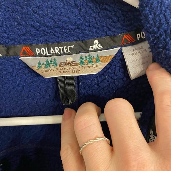 Vintage EMS Polartec Fleece Jacket - Women’s L - 90s Retro Vibes! 🌲 - Picture 4 of 4